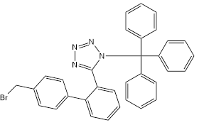 5-(4'-Bromomethyl-1,1'-biphenyl-2-yl)-1-triphenylmethyl-1H-tetrazole